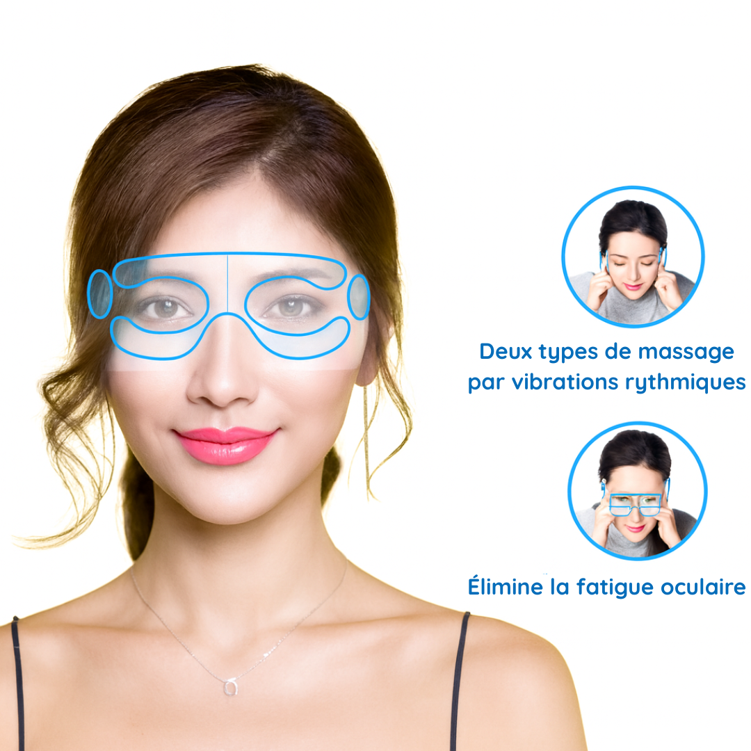 DreamCloud® Masque de Relaxation Massage Bluetooth