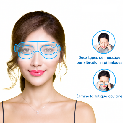 DreamCloud® Masque de Relaxation Massage Bluetooth