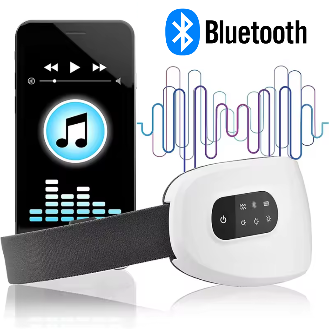 DreamCloud® Masque de Relaxation Massage Bluetooth