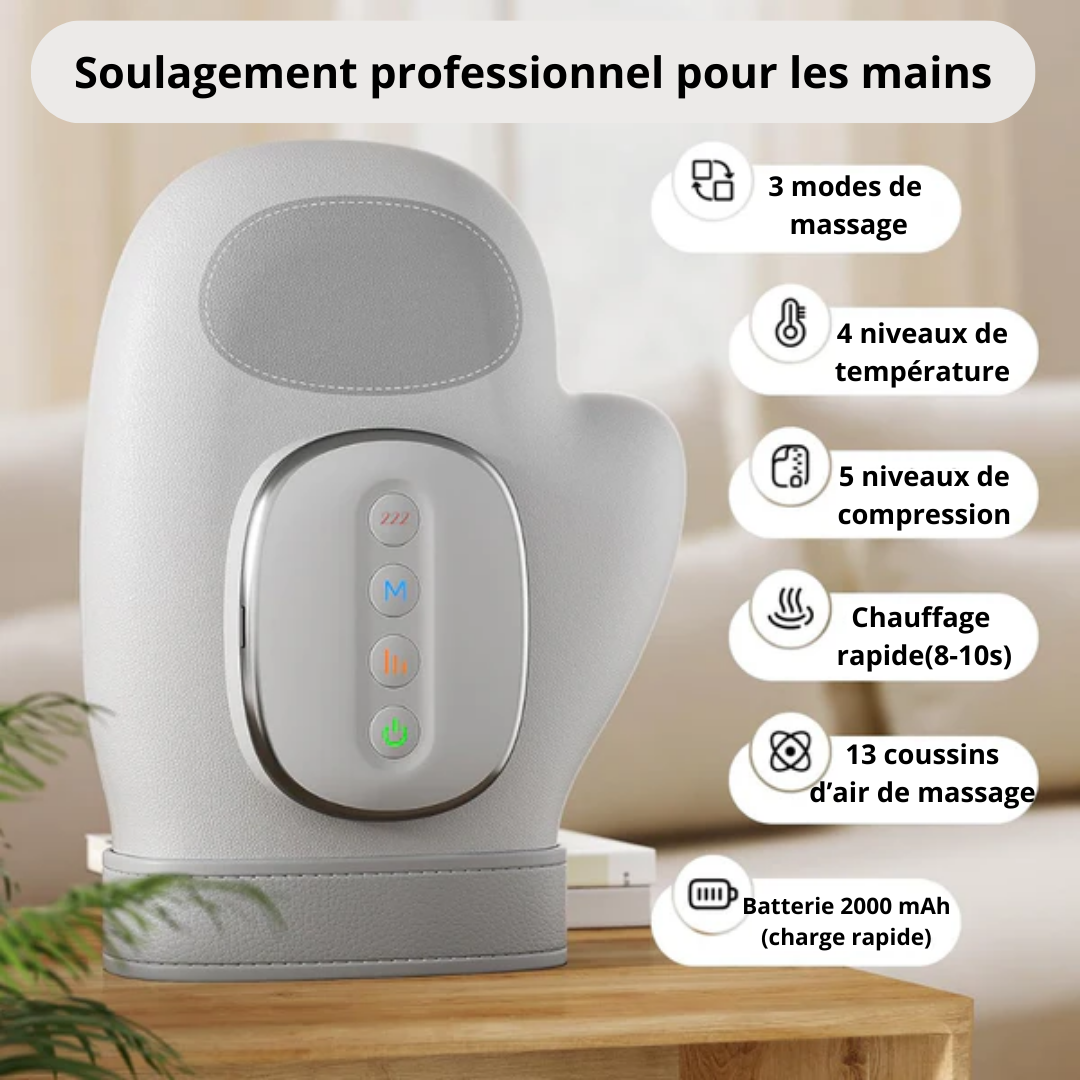 Therapyglove™ Gant thérapeutique pour l’arthrite et l’arthrose